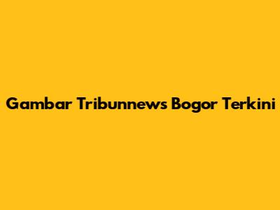Gambar Tribunnews Bogor Terkini