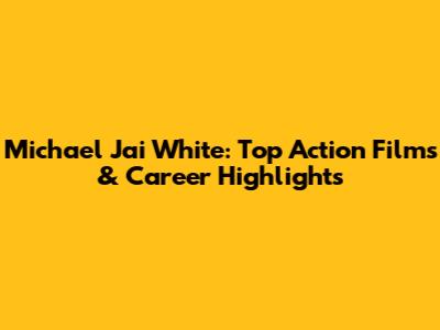 Michael Jai White: Top Action Films & Career Highlights
