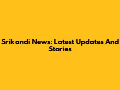 Srikandi News: Latest Updates And Stories